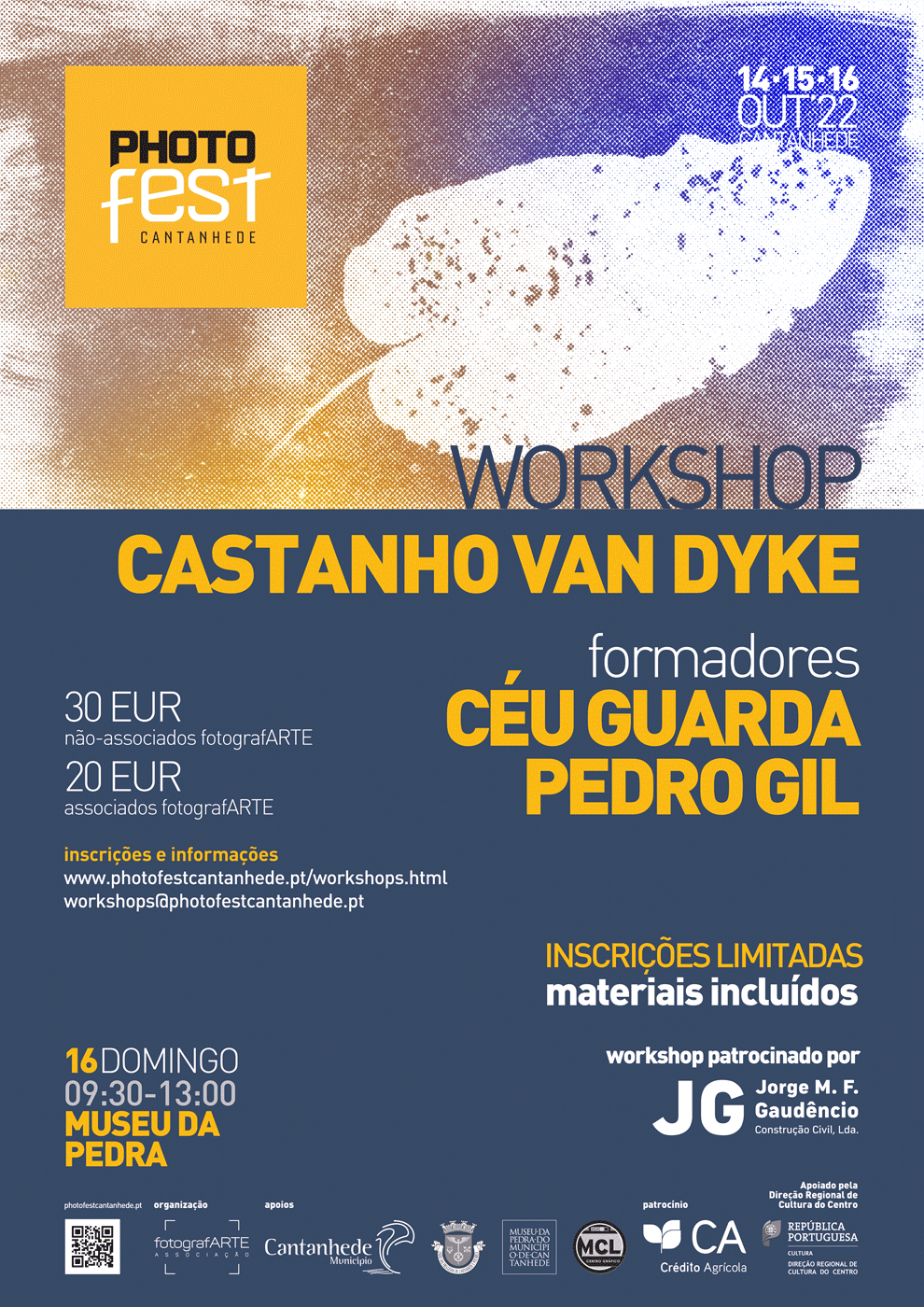 Workshop de Castanho Van Dyke do PHOTOfest Cantanhede
