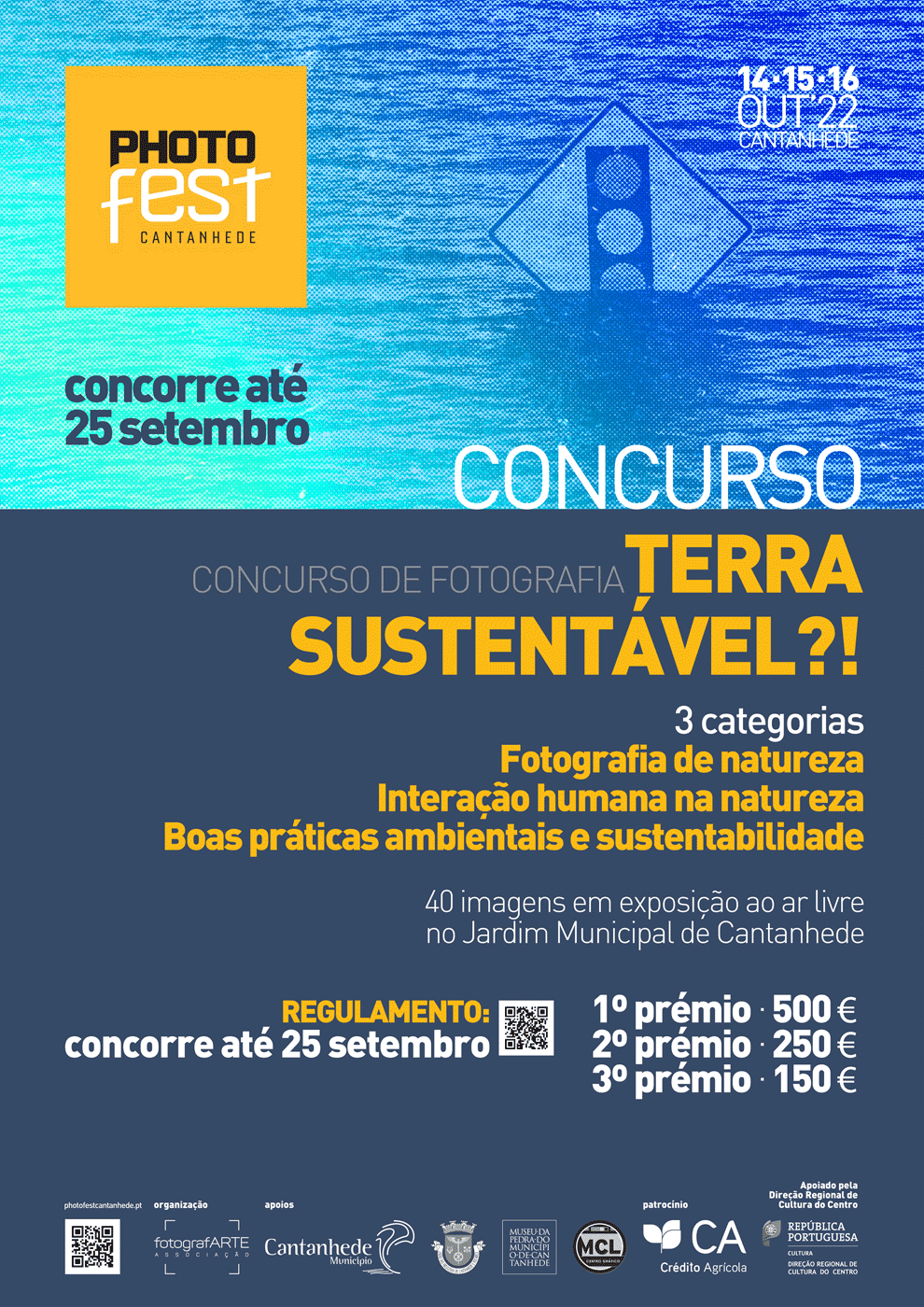 Cartaz do Concurso PHOTOfest Cantanhede