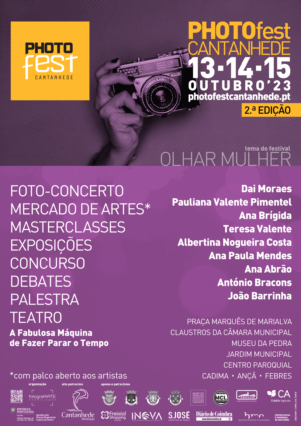 Cartaz do PHOTOfest Cantanhede