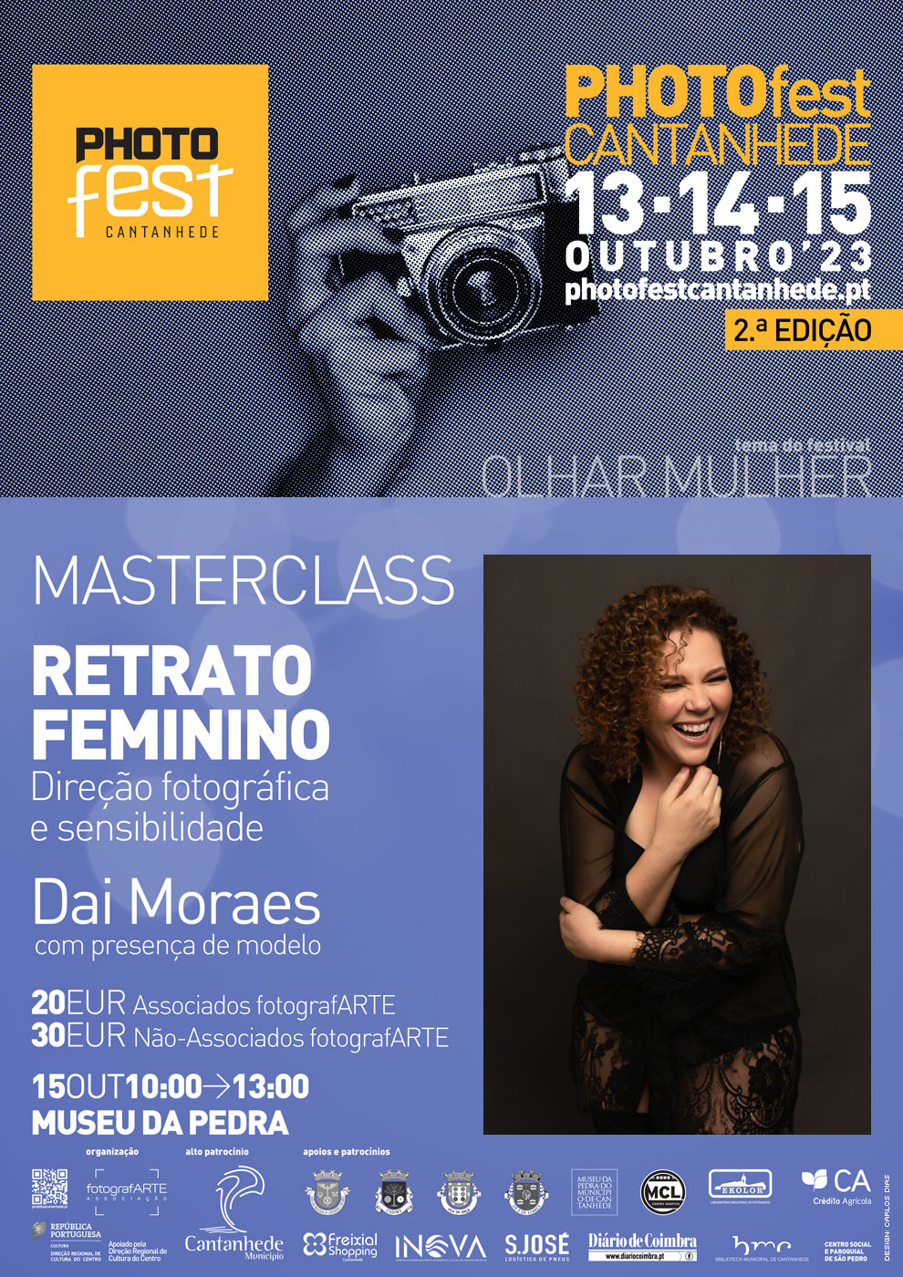 Masterclass de Retrato Feminino do PHOTOfest Cantanhede